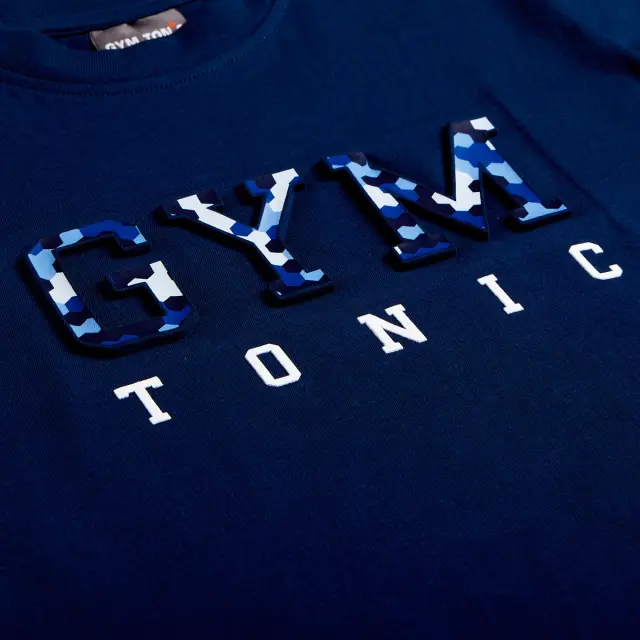 Μπλούζα Gym Tonic με ανάγλυφο σχέδιο 2