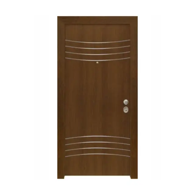 Θωρακισμένη πόρτα με επένδυση Laminate ΚΠ 115 Κατασκευαστική