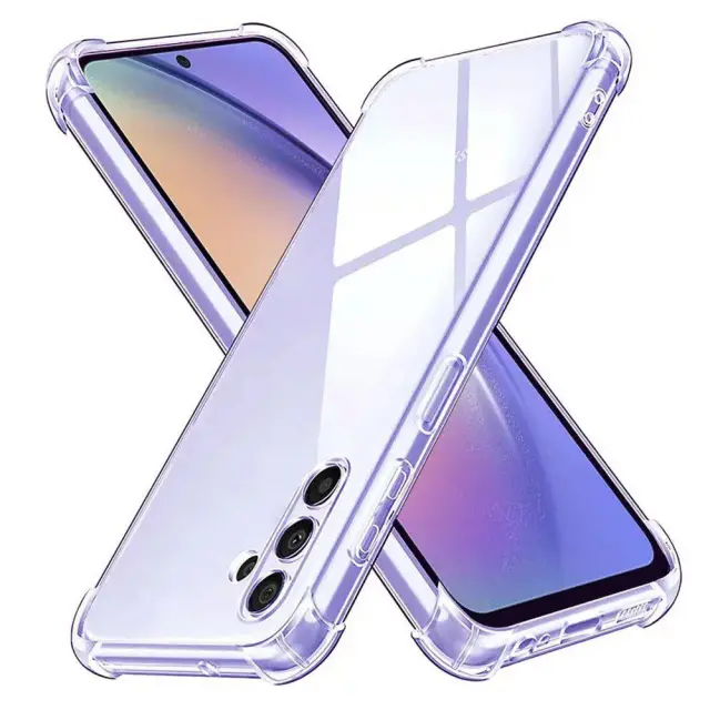 Techsuit® Back Cover Σιλικόνης για Galaxy A54- Διάφανο