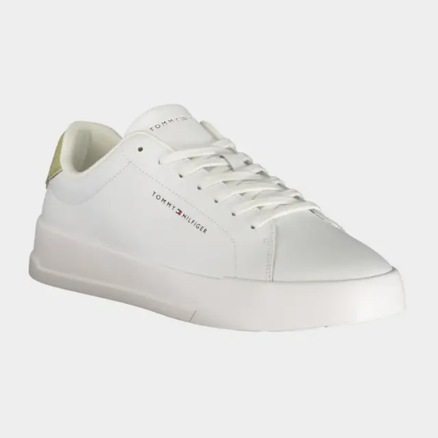Tommy Hilfiger - Ανδρικά Sneakers Th Court Lth Detail Ess FM0FM05367-02X Εκρού - 46 3