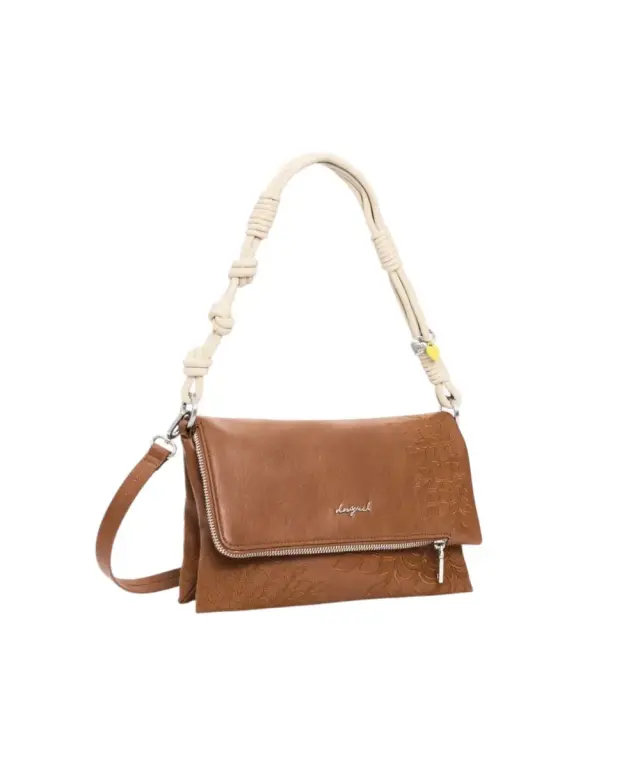 Desigual - Γυναικεία Τσάντα Ώμου Sierra Murano 26SAXPB8-6011 Καφέ 3