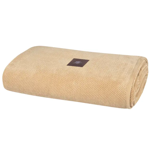 Ριχτάρι Διθέσιο 180Χ250 Premium Greenwich Polo Club 3923 Beige 100% Microchenille 3