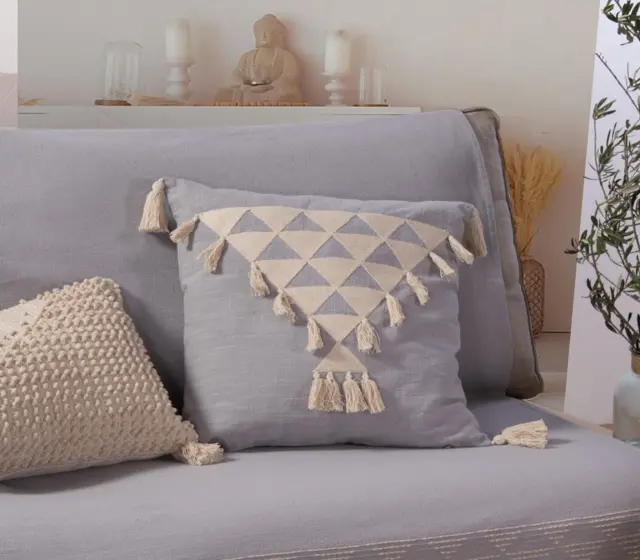 ΔΙΑΚΟΣΜΗΤΙΚΟ ΜΑΞΙΛΑΡΙ FINLEY 45X45 GREY NEF NEF
