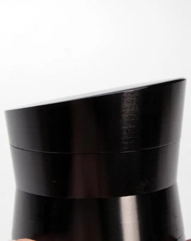 Black Leaf Grinder Τρίφτης «Diabolo» 58mm Aluminium Μαύρο - 4 Parts 2