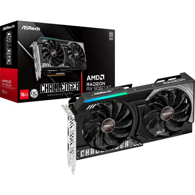 Asrock Radeon RX 9060 XT CHALLENGER OC 16GB