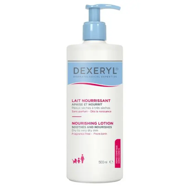Dexeryl Nourishing Lotion Θρεπτικό Γαλάκτωμα για Ξηρό έως Πολύ Ξηρό Δέρμα, 500ml