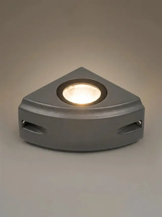 Προβολέας Wall Washer LED 3W 5° 2700K IP65 FLOODORA Ανθρακί Σκούρο Γκρί