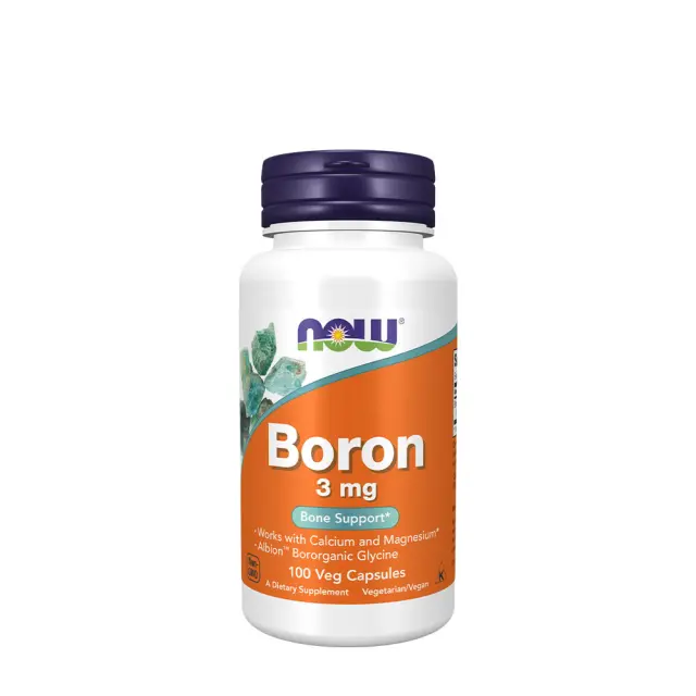 Now Foods Boron 3 mg 100 Capsules