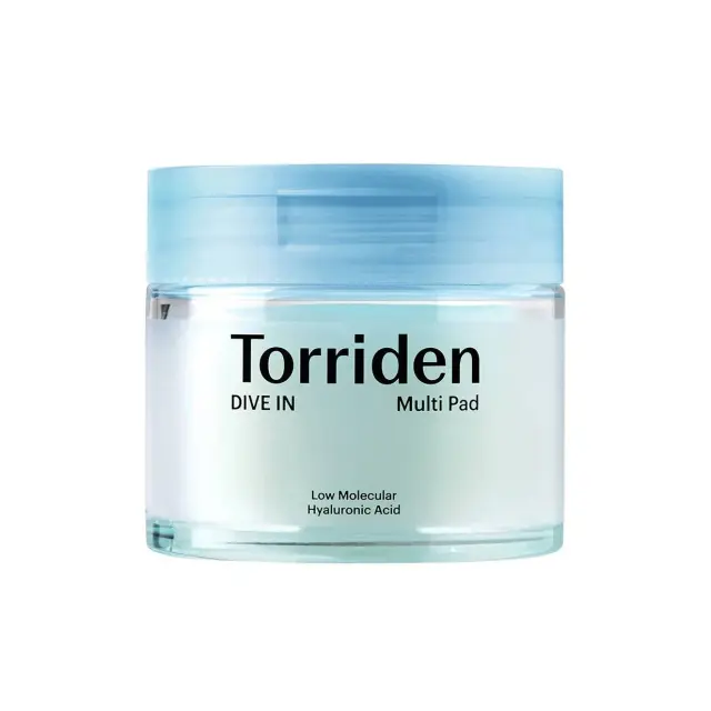 Torriden Dive in Multi Pad Εμποτισμένα επιθέματα για ενυδάτωση και καταπράυνση 160ml/ 80pcs