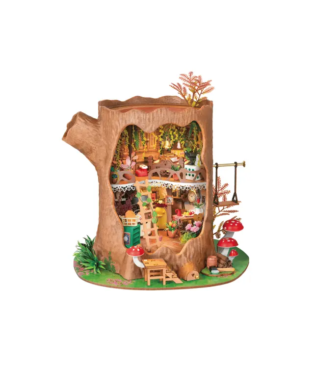 Robotime DIY Miniature House Fairytale Tree House DG179