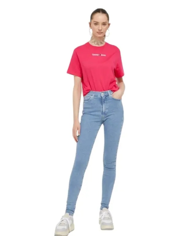 Tommy Hilfiger - Γυναικείο Παντελόνι Jean Sylvia Skinny Fit DW0DW16688-1AB Γαλάζιο 2