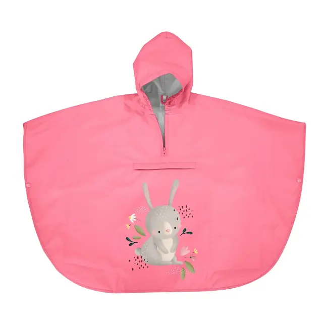 Sassi Παιδικό Αδιάβροχο Πόντσο με Κουκούλα Fluffy The Rabbit