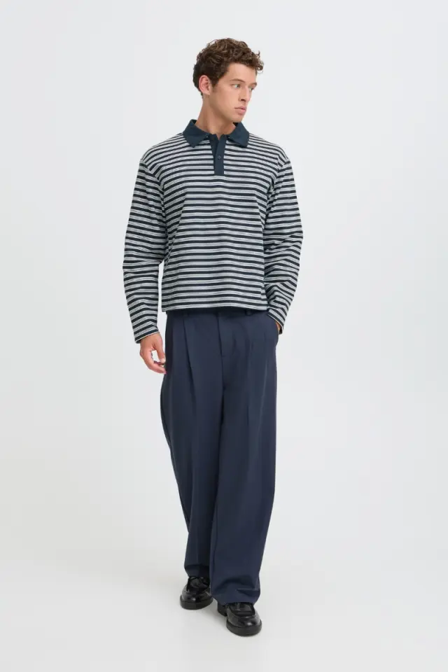 Casual Friday Ανδρική MARCO Polo Mπλούζα – Blue - XL 3