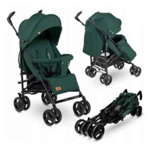 Lionelo Irma Βρεφικό Καρότσι Μπαστούνι Forest 5903771702690