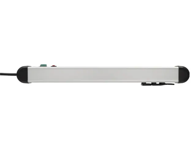 Πολύπριζο Ασφαλείας Premium Protect Line Brennenstuhl - 6x Schuko - 60000A - Με Διακόπτη On/Off - Καλώδιο 3m - Ασημί / Μαύρο150139 3