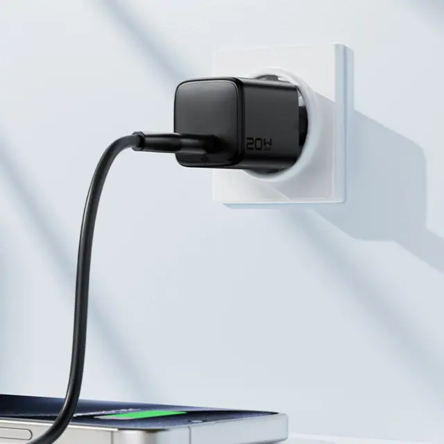 Φορτιστής Ταξιδίου Acefast A117 Mini Fast Charging USB-C PD20W 3A GaN Μαύρος 3