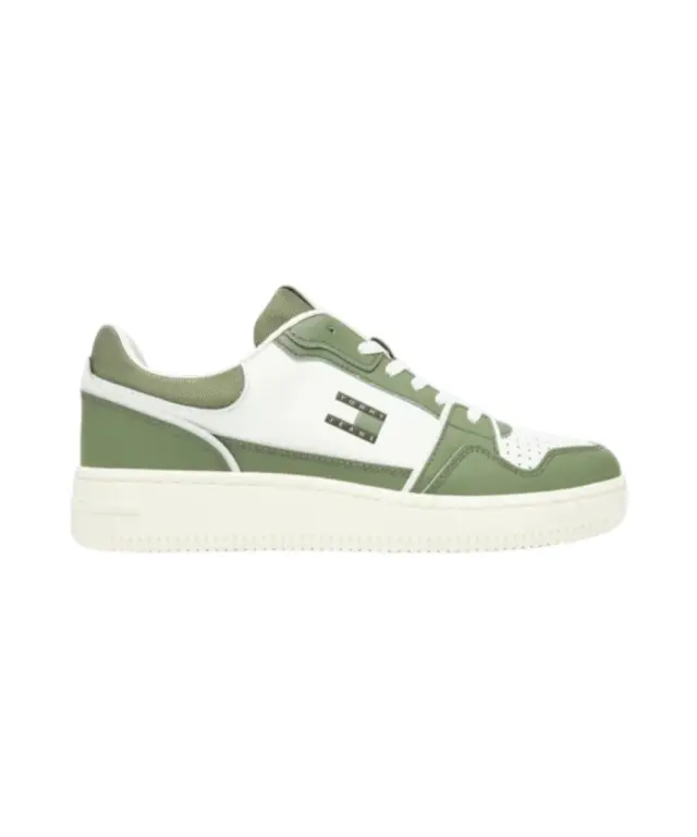 Tommy Hilfiger - Ανδρικά Sneakers Tjm Retro Basket EM0EM01610-0LD Πράσινο