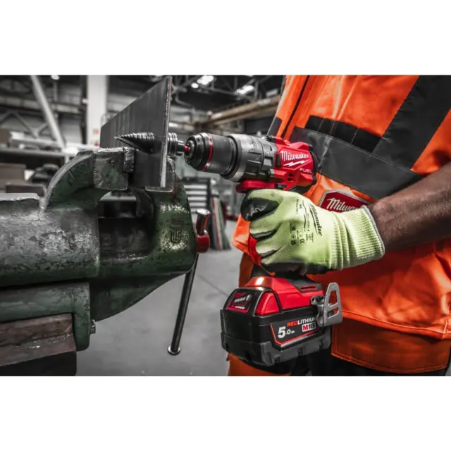 Milwaukee 4933479859 - Δραπανοατσάβιδο Μπαταρίας Κρουστικό 18V Li-ion, M18 FPD3-0X FUEL MW (Χωρίς Μπαταρία + Φορτιστή) + Κλιπ Ζώνης + Βαλίτσα 2
