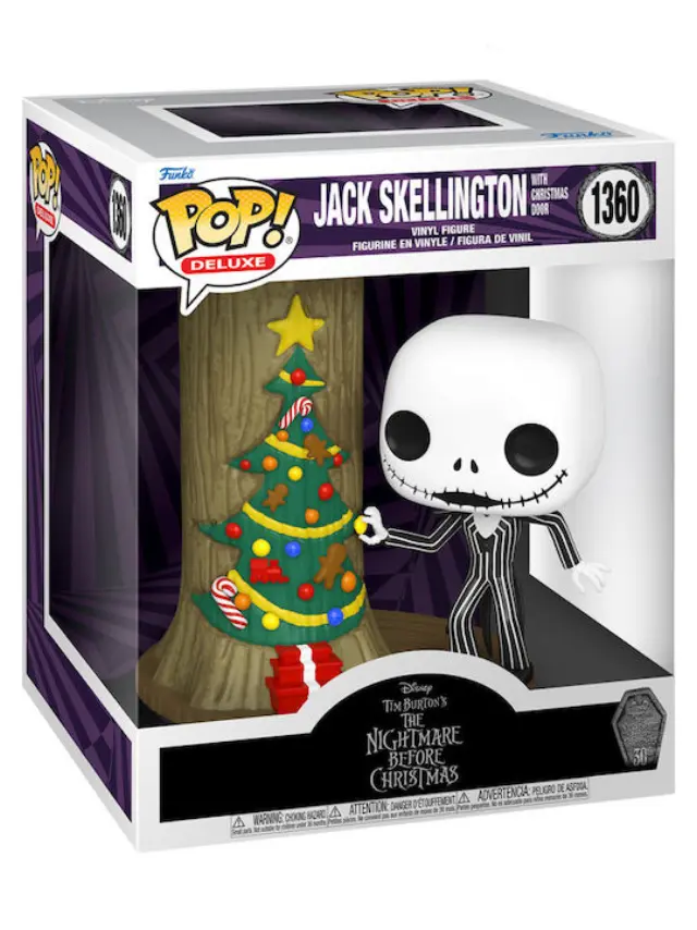 Funko Pop NBX 30TH ANNIV POP Deluxe #1360 Jack with Christmas Town Door