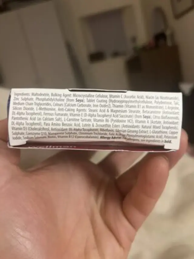 VITABIOTICS Wellman 50+ Συμπλήρωμα Διατροφής Πολυβιταμινών με Συνένζυμο Q10, Αντιοξειδωτικά, Εστέρες Λουτεΐνης, Ginseng, Βιταμίνες & Μέταλλα για Άνδρες Άνω των 50 Ετών 30 Ταμπλέτες 2