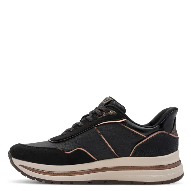 Γυναικεία Ανατομικά Sneakers Tamaris 1-23766-46 098 Μαύρο Μαύρο - 36 3