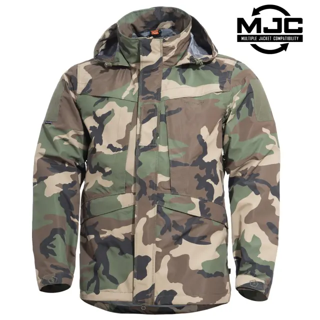 HURRICANE SHELL JACKET CAMO K07014-Camo 51-Woodland - XL