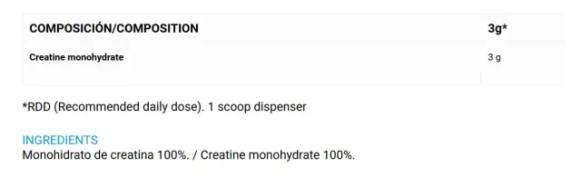 Zoomad Labs One Raw® Creatine Unflavored, 150 g 2