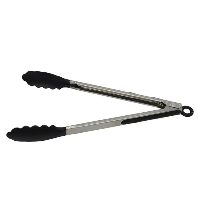 Λαβίδα Με Τσιμπίδα Μαύρο Inox 34.5cm ANKOR 2