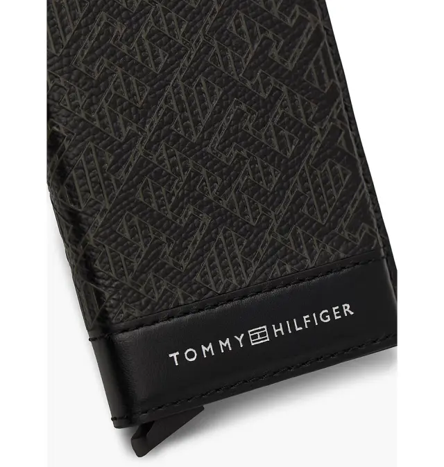 Καρτοθήκη TOMMY HILFIGER TH Monogram Credit 12783 Μαύρο 2