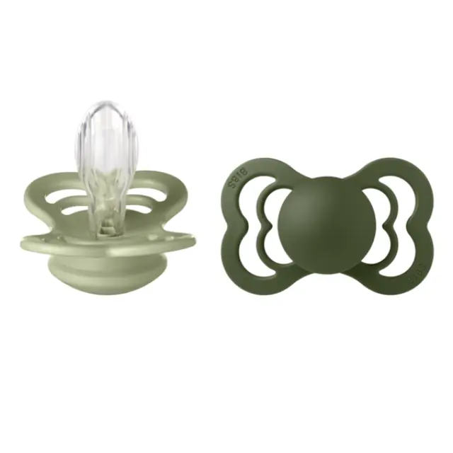 BIBS ΣΕΤ ΠΙΠΙΛΕΣ 2ΤΜΧ – SUPREME – SAGE/HUNTER GREEN – ΣΥΜΜΕΤΡΙΚΗ No2