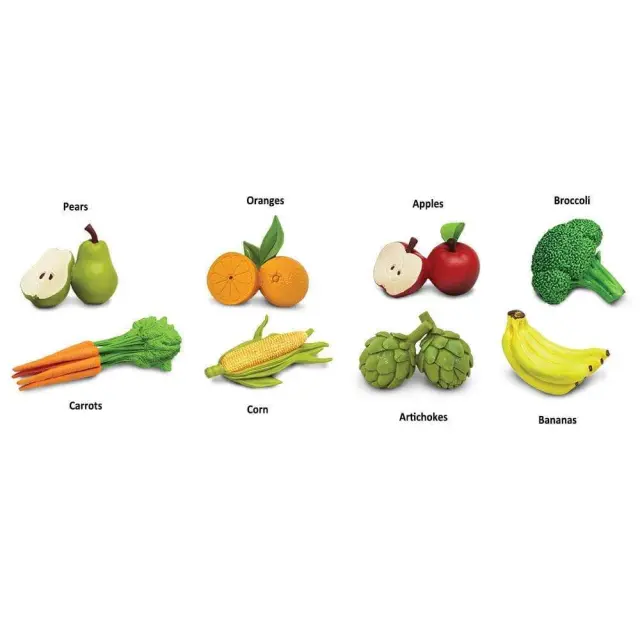 Safari Ltd Μινιατούρες Fruits & Vegetables TOOB Φρούτα και Λαχανικά (3+ ετών) 688304 2