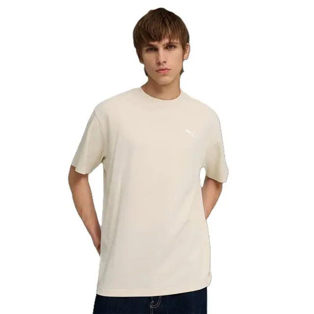 Puma ESS ELEVATED Relaxed T-Shirt (692018-87) - Μπέζ - XL