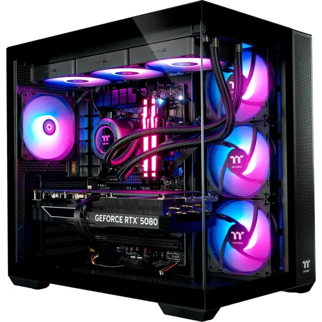 Thermaltake FTW RTX 5080 Black (black/transparent, Windows 11 Home)