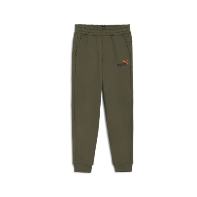 Puma Ess+2 Col Logo Pants Dark Olive 586988-77 - 176 3