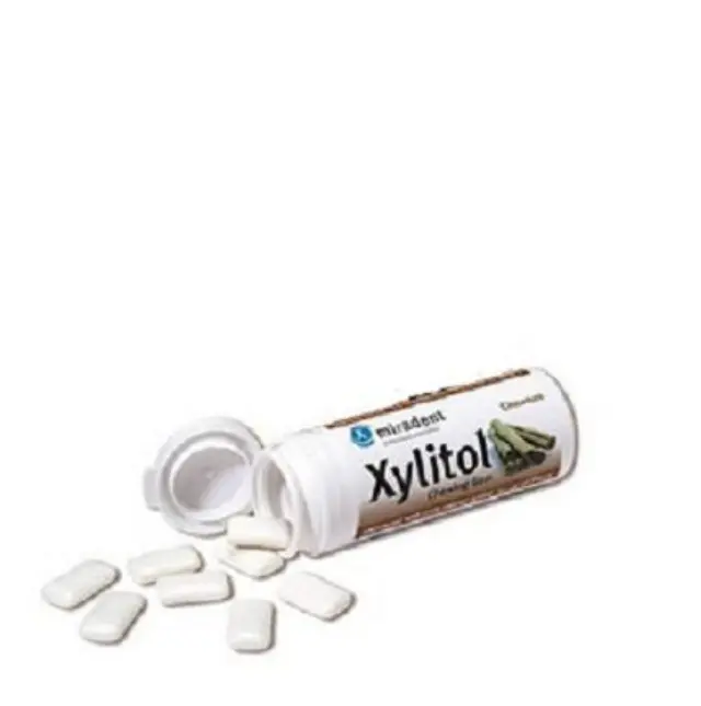 Miradent Xylitol Οδοντότσιχλα οδοντιατρικής φροντίδας με 100% ξυλιτόλη και γεύση Κανέλλα 30τμχ