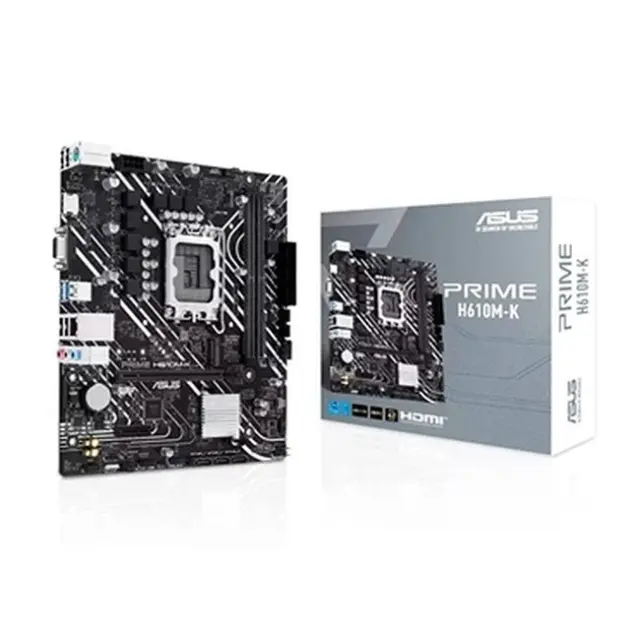 Asus Prime H610M-K Motherboard Micro ATX με Intel 1700 Socket (90MB1GA0-M0EAY0) (ASU90MB1GA0-M0EAY0)