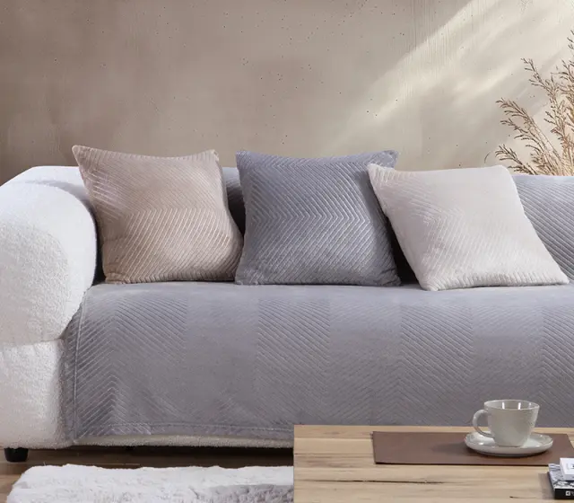 Μαξιλάρι Διακοσμητικό 45x45 Nef-Nef Homeware Dakari Grey 3