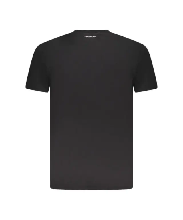 Trussardi Jeans - Ανδρικό Beachwear T-Shirt TRU25MTS01-03BLAC Μαύρο 2