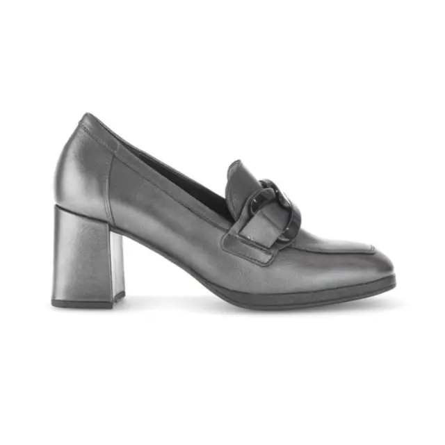 Gabor Μοκασίνια-Loafers Γυναικείο δέρμα Γκρί GAB/55291 69-SILBER