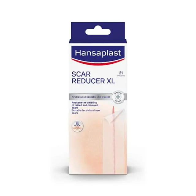 Hansaplast Scar Reducer XL Επιθέματα Ανάπλασης Ουλών, 21τεμ