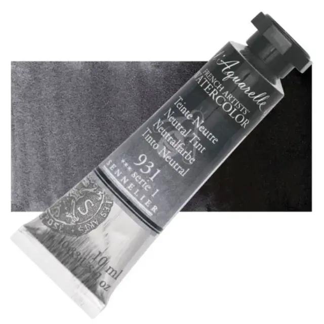 Χρώμα Ακουαρέλας Sennelier l Aquarelle Σωληνάριο 10ml - 931 Neutral Tint