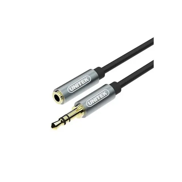 Unitek Καλώδιο miniJack 1m (Y-C932ABK)