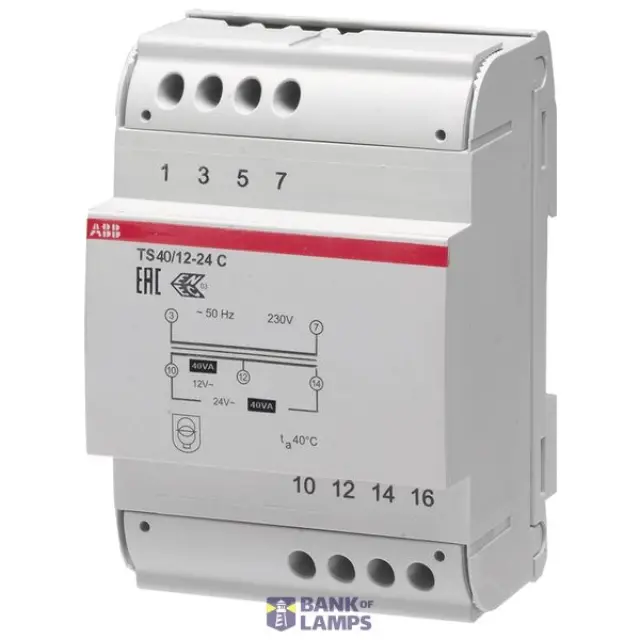 TS 40/12-24 C Safety isolating transformer