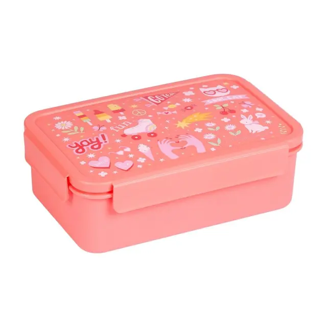 A Little Lovely Company Δοχείο Φαγητού με Χωρίσματα Bento Lunch Box Fun BBFUCO72