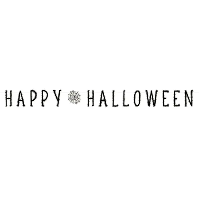 Γιρλάντα γράμματα Happy Halloween 180 x 15 εκ