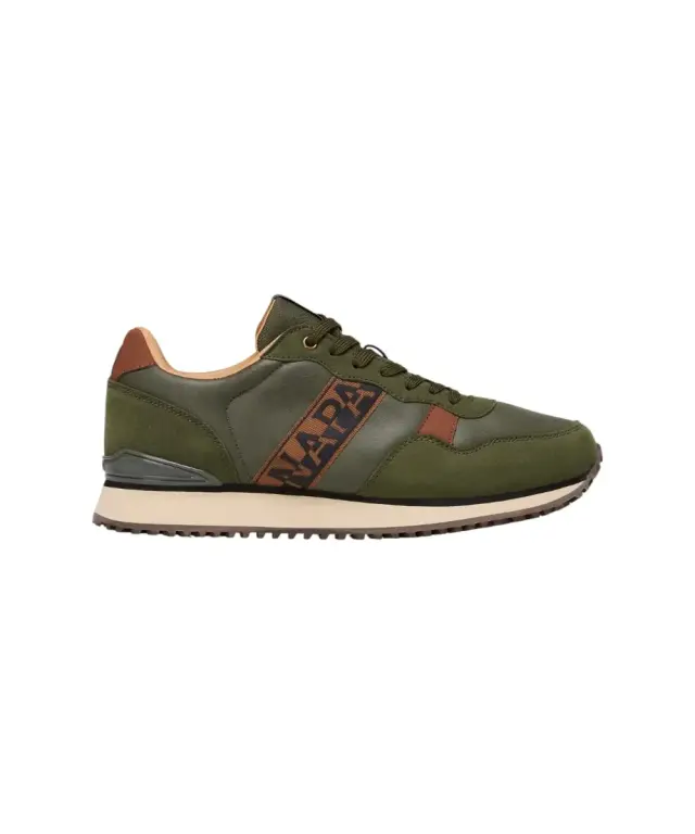 Napapijri - Ανδρικά Sneakers Tonal Cosmos NP0A88XV-MO2 Πράσινο Σκούρο/Καφέ - 41