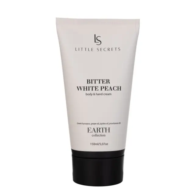 Little Secrets Bitter White Peach Body & Hand Cream - Πολυτελή κρέμα σώματος και χεριών | 150ml ℮ 5.07 fl.oz