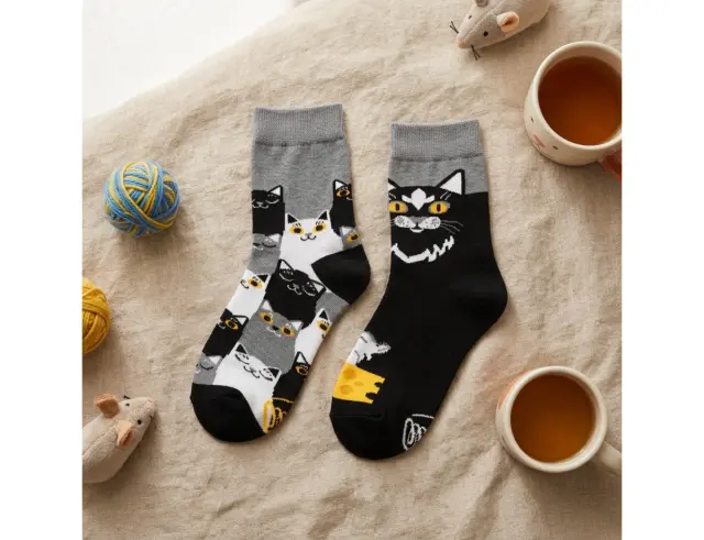 Κάλτσες Black Cat Many Mornings με μέγεθος 23-26 - ΠαιδικέςBlack Cat Kids 23-26