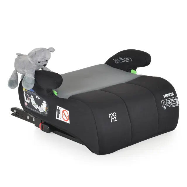 Moni Καθισματάκι Αυτοκινήτου Booster i-Size Monza 22-36 kg με Isofix Grey 3801005151530