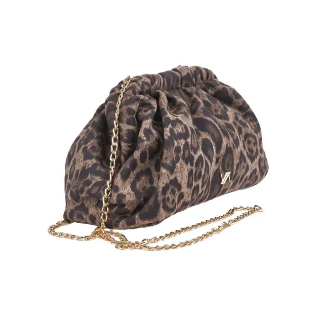 Verde Γυναικεία Τσάντα Αμπιγιέ 01-0002174 ANIMAL PRINT ΠΟΥΡΟ 2